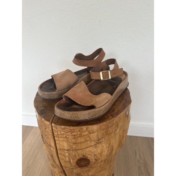 Papillio by Birkenstock Glenda Women's Size 10 US 41EU Brown Leather Sandal - Picture 1 of 6